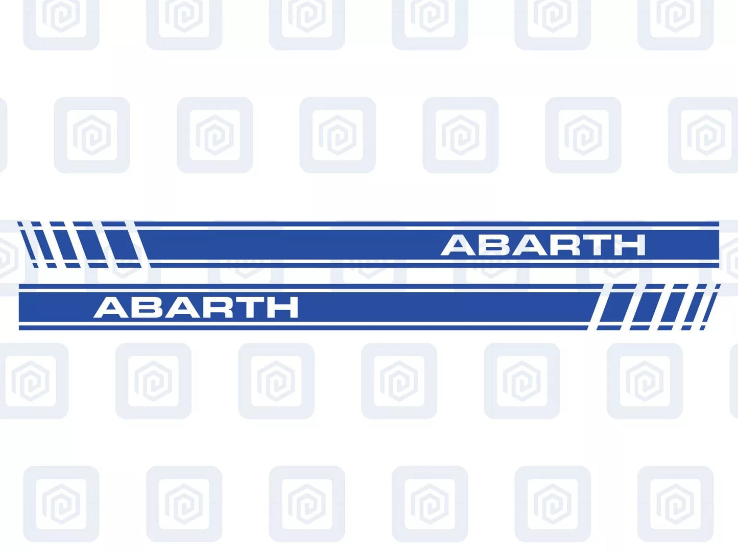 Fiat Abarth 500 595 695 Side Stripe Decal Sticker (Set of 2) Twin Air Sport Pop