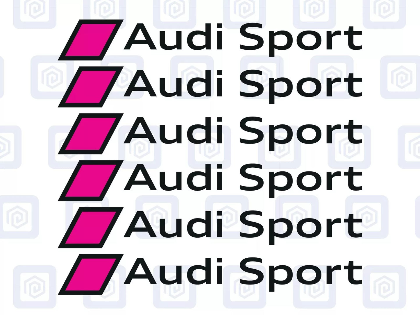 Audi Sport Style Brake Caliper Decals sticker Suitable for A1 A3 A4 A5 A6