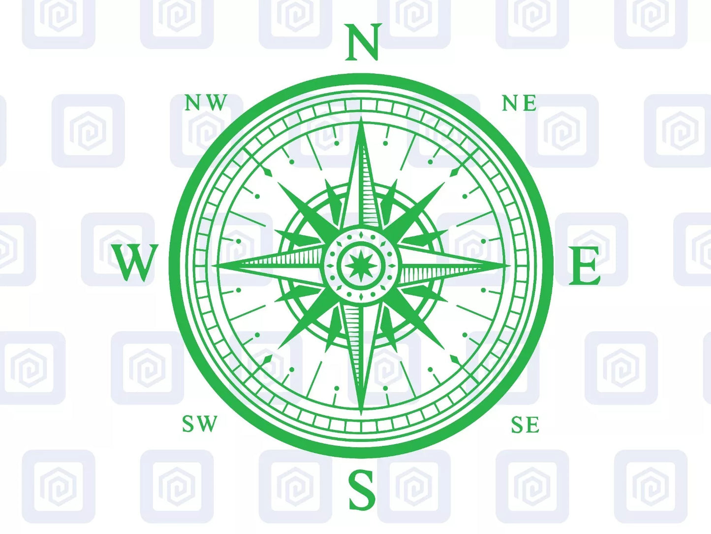 Compass Vinyl Decal For Camper Van Caravan Motorhome Sticker Graphic Campervan