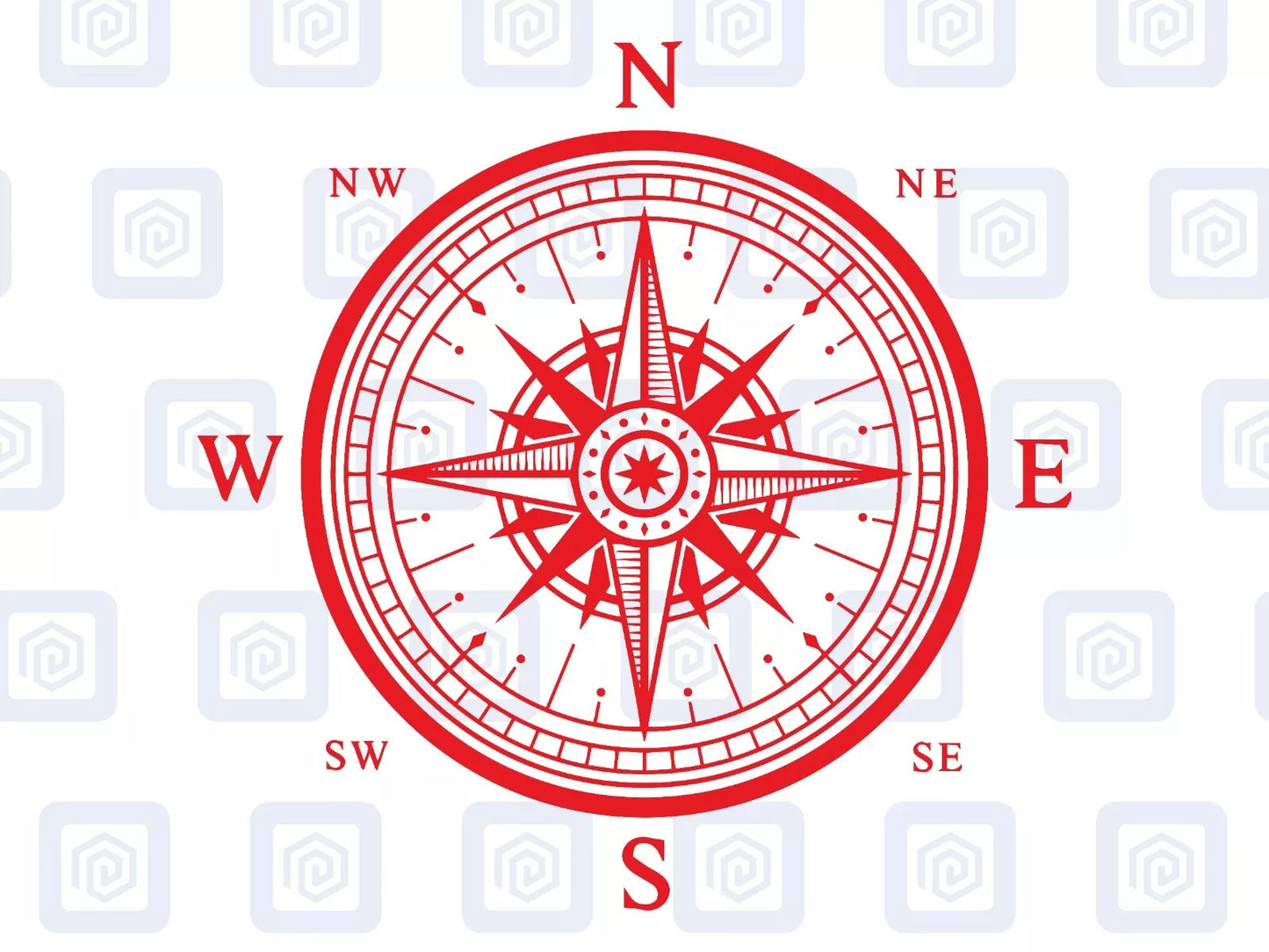 Compass Vinyl Decal For Camper Van Caravan Motorhome Sticker Graphic Campervan