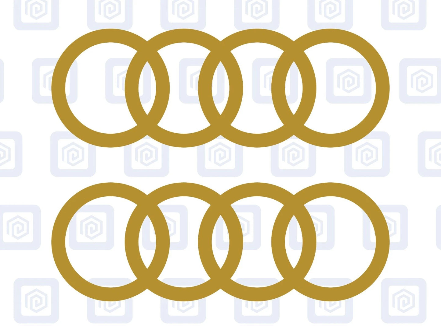 3 Lines Side Skirt Decals Fits A3 A4 A5 A6 TT Vinyl Sticker Pair (set of 2)