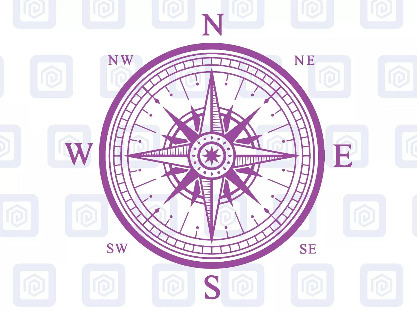 Compass Vinyl Decal For Camper Van Caravan Motorhome Sticker Graphic Campervan