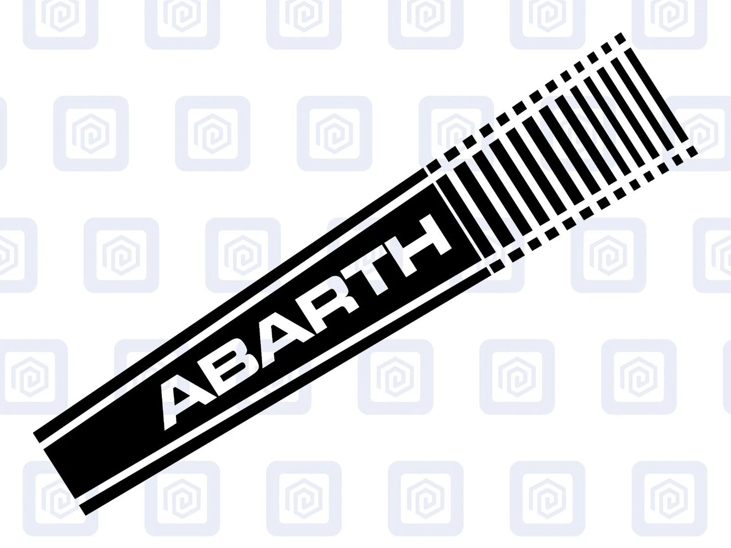 Fiat 500 Abarth 595 695 Bonnet Decal Sticker Stripe EsseEsse Competizione T-Jet