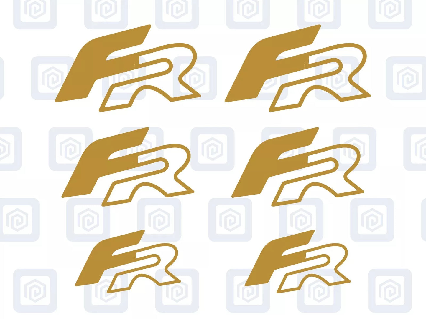 FR Suitable For Leon Ibiza Cupra Ateca Born Brake Caliper Decal Style Stickers