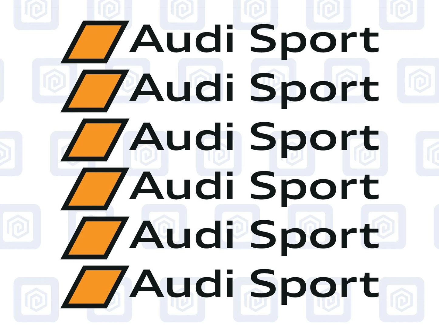 Audi Sport Style Brake Caliper Decals sticker Suitable for A1 A3 A4 A5 A6