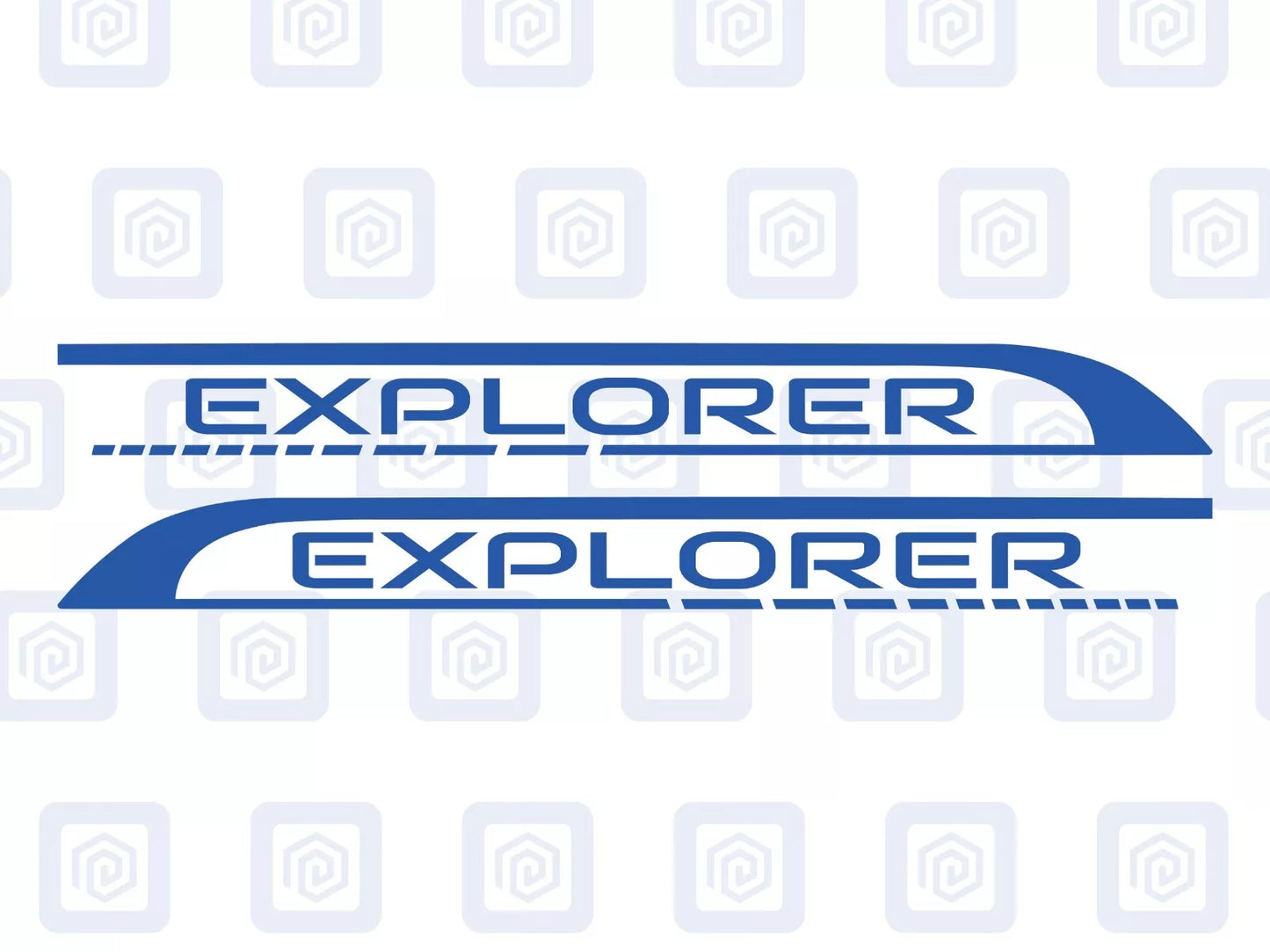Explorer Side Graphics Vinyl Decal For Camper Van Caravan Motorhome Sticker
