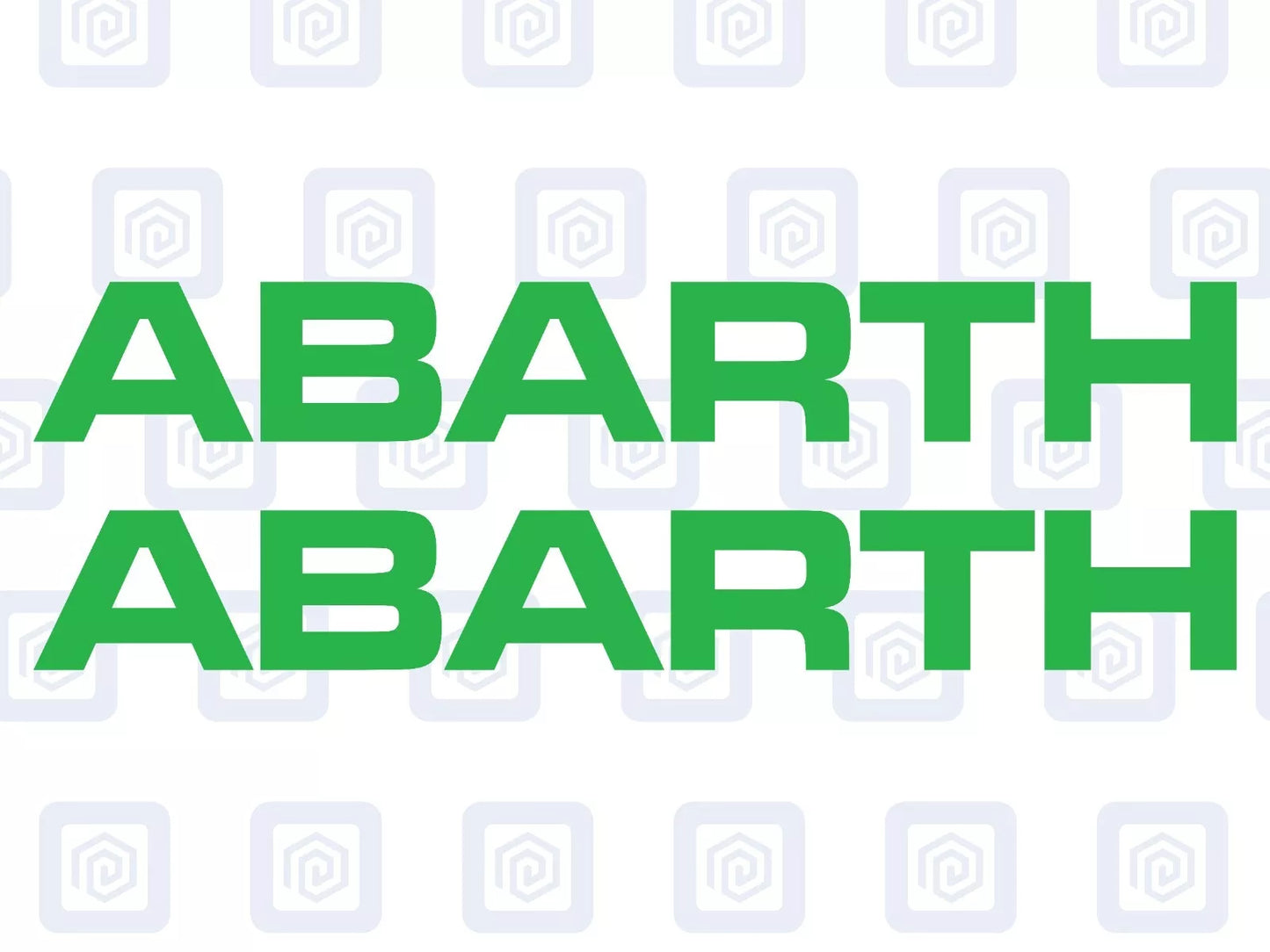 Fiat Abarth 500 595 695 Side Door Decal Sticker (Set of 2) Twin Air Sport Pop
