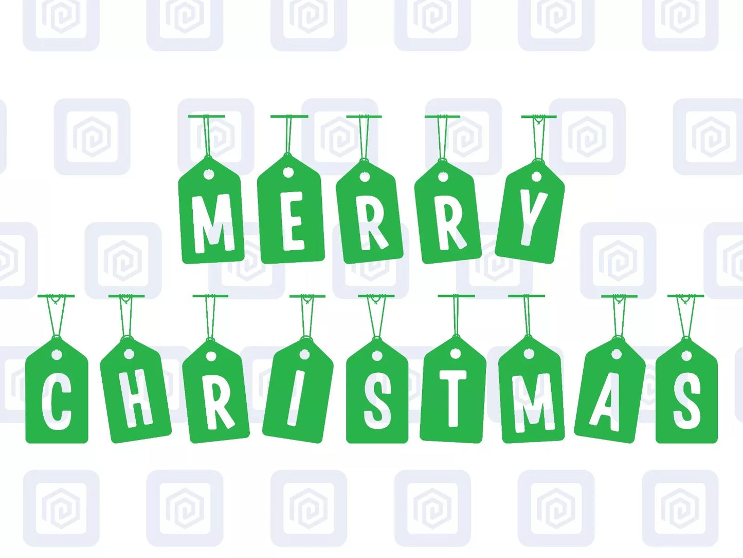 Merry Christmas Tags Letters Sticker Special Wall Art Vinyl Wall Sticker Decal