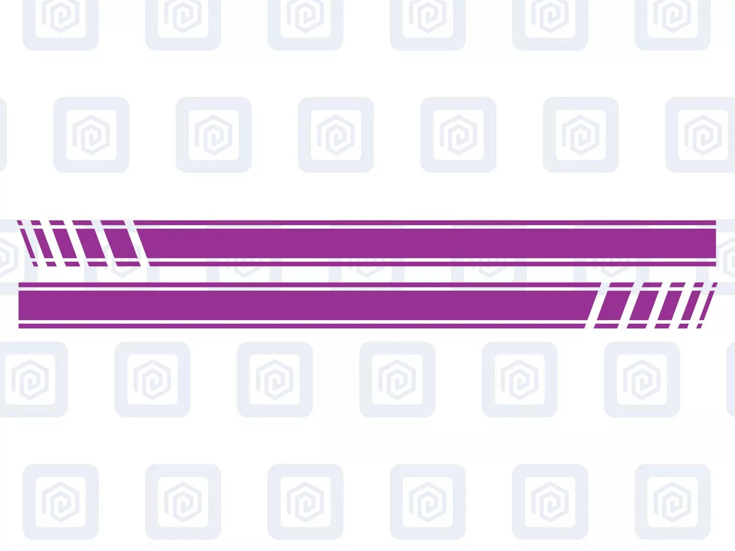Fiat Abarth 500 595 695 Side Stripe Decal Sticker Pair (Set of 2)