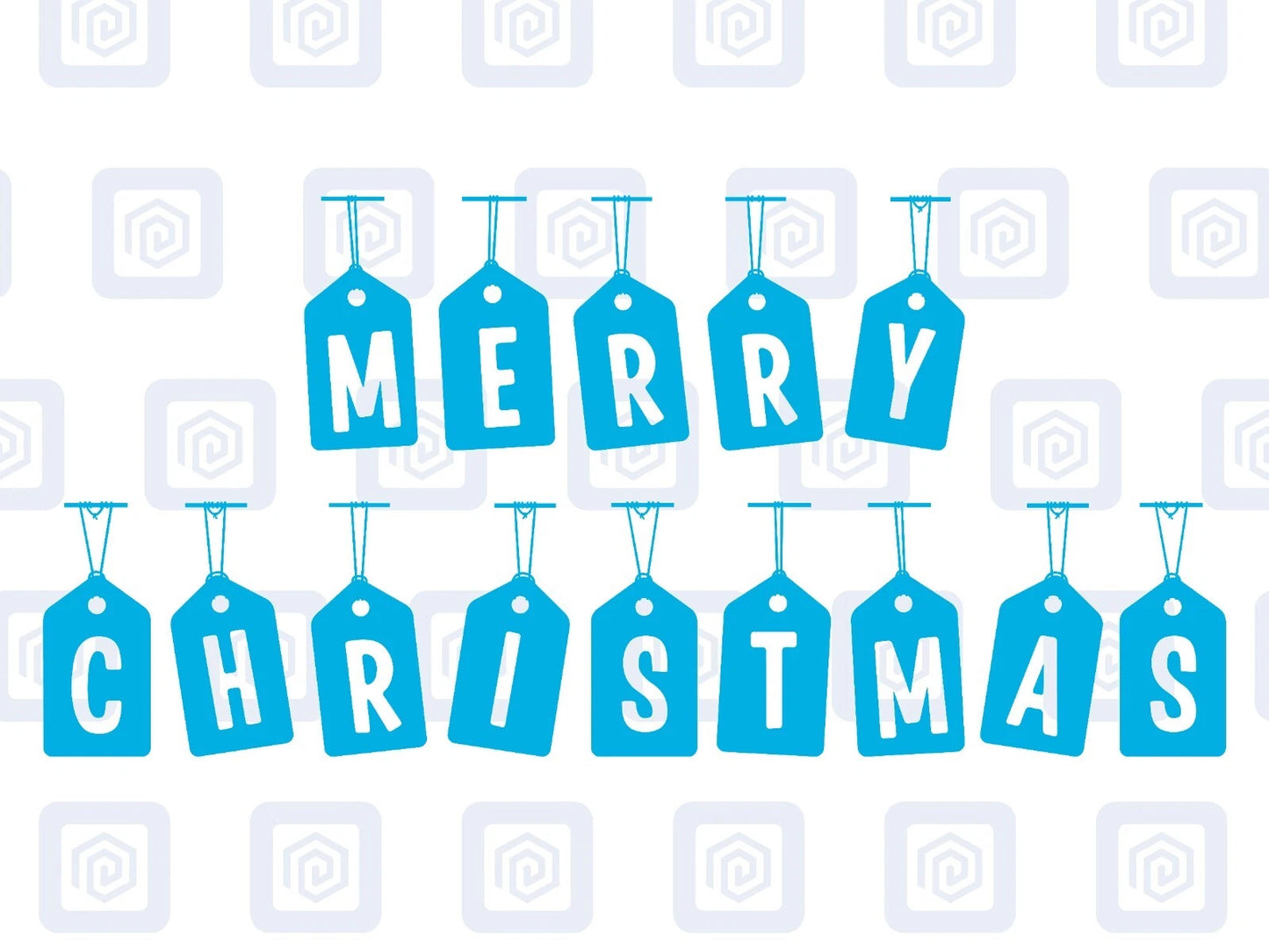 Merry Christmas Tags Letters Sticker Special Wall Art Vinyl Wall Sticker Decal