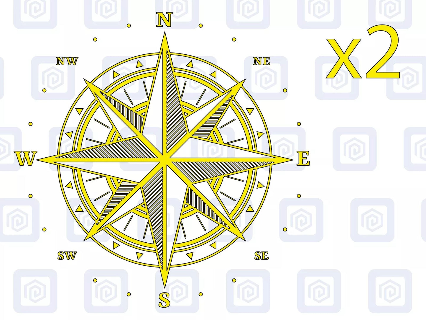 Compass Vinyl Decal For Camper Van Caravan Motorhome Sticker Graphic Campervan