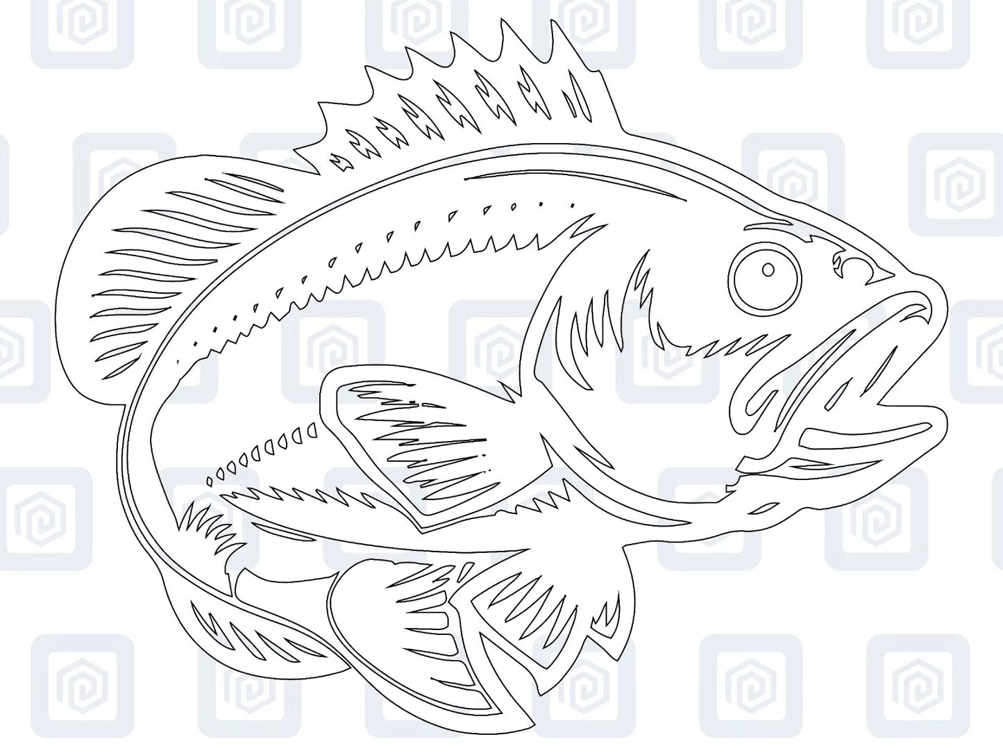 Carp Course Fishing Decal For Camper Van Caravan Motorhome Sticker Campervan