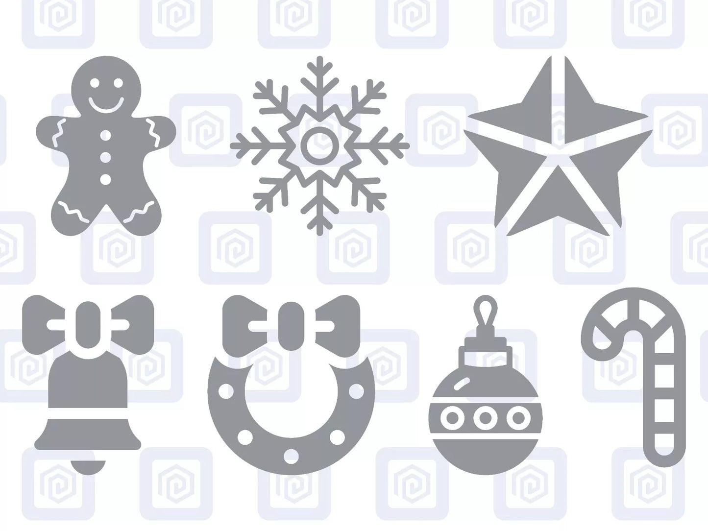 Christmas Sticker Pack Selection Set Special Wall Art Vinyl Wall Decal