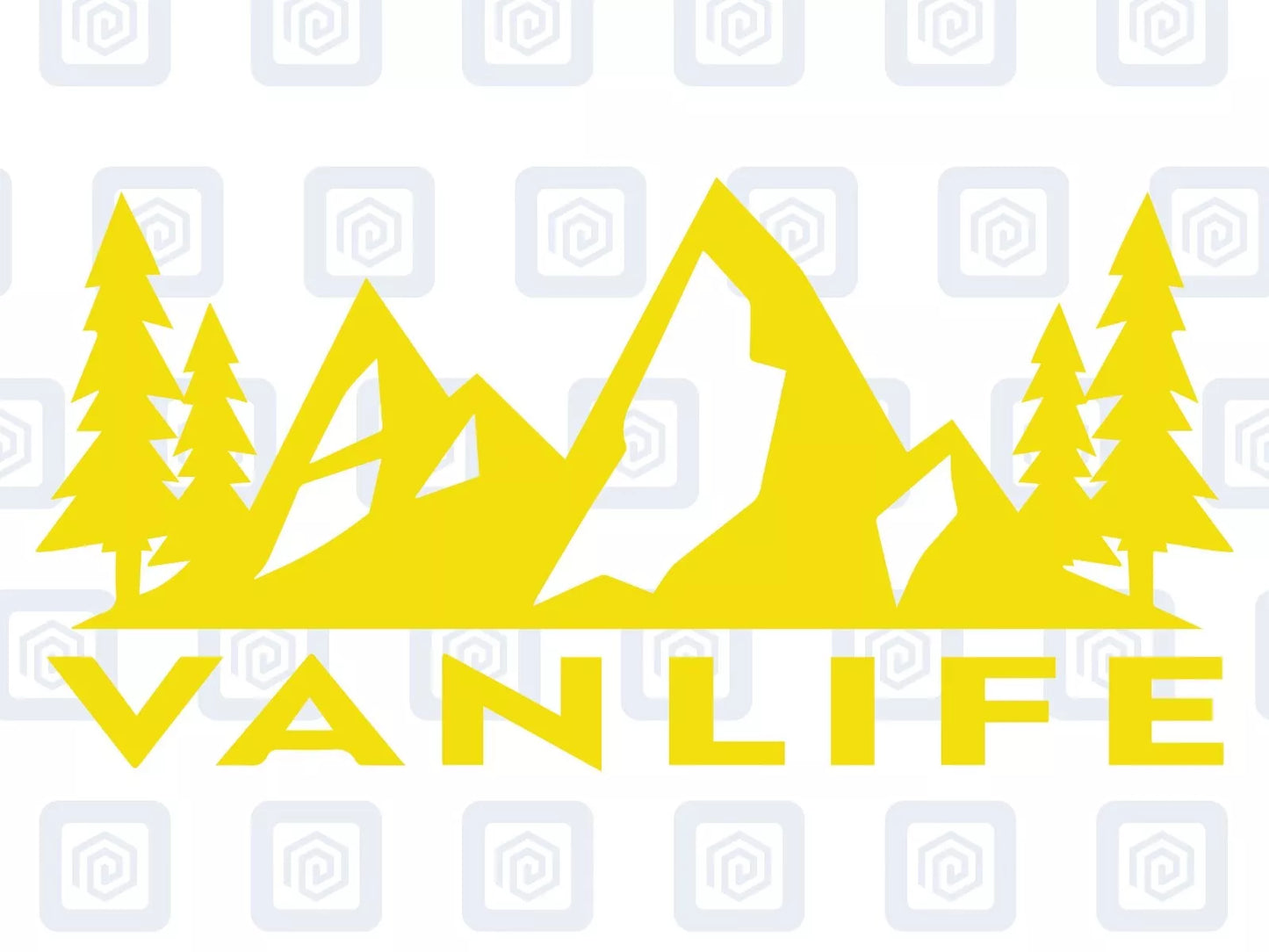 Van Life Single Vinyl Decals For Campervan Motorhome Caravan Sticker Graphic