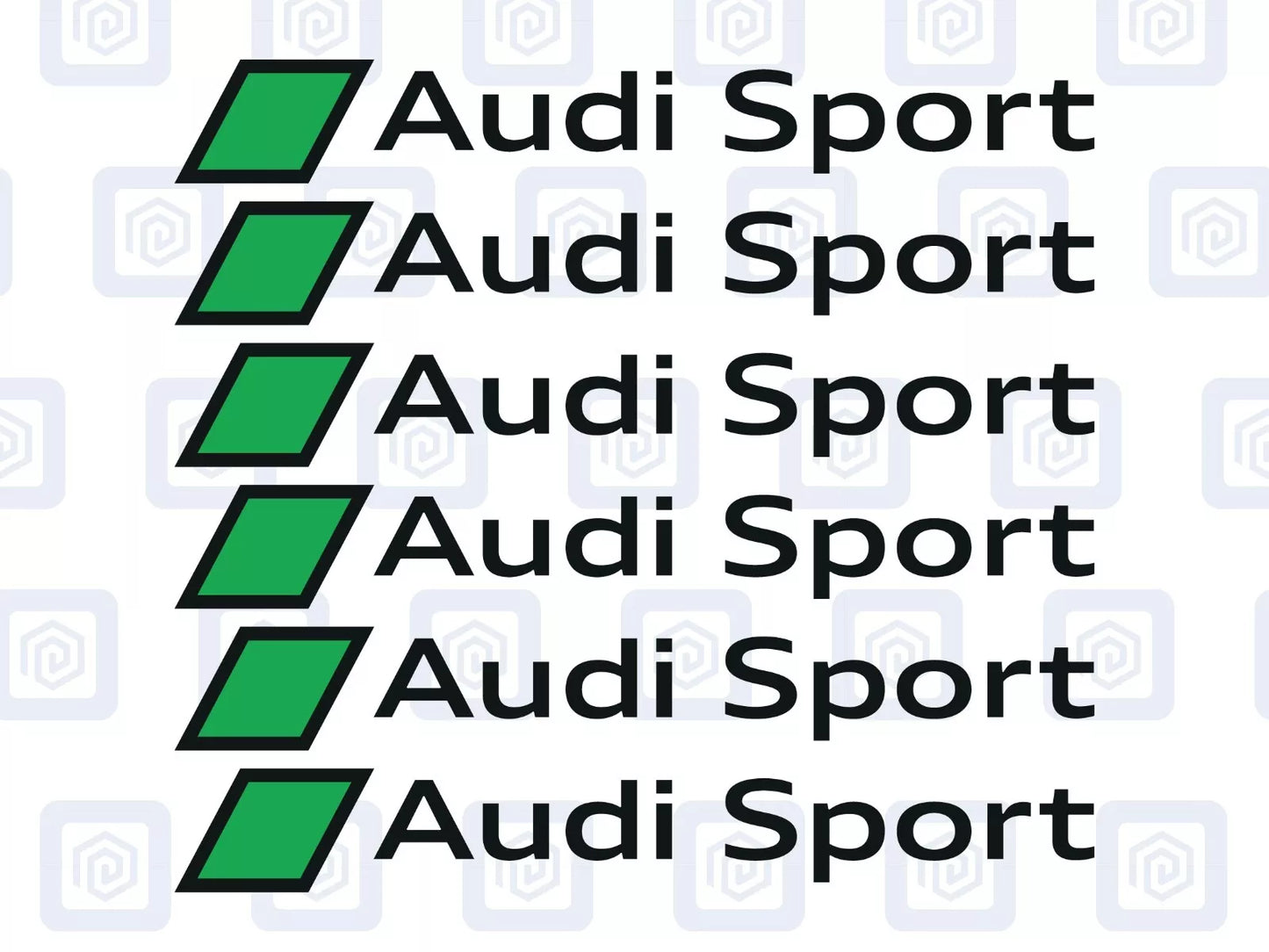 Audi Sport Logo Premium Door Sill Decals Stickers A3 A4 A5 S3 S4 S5 RS3