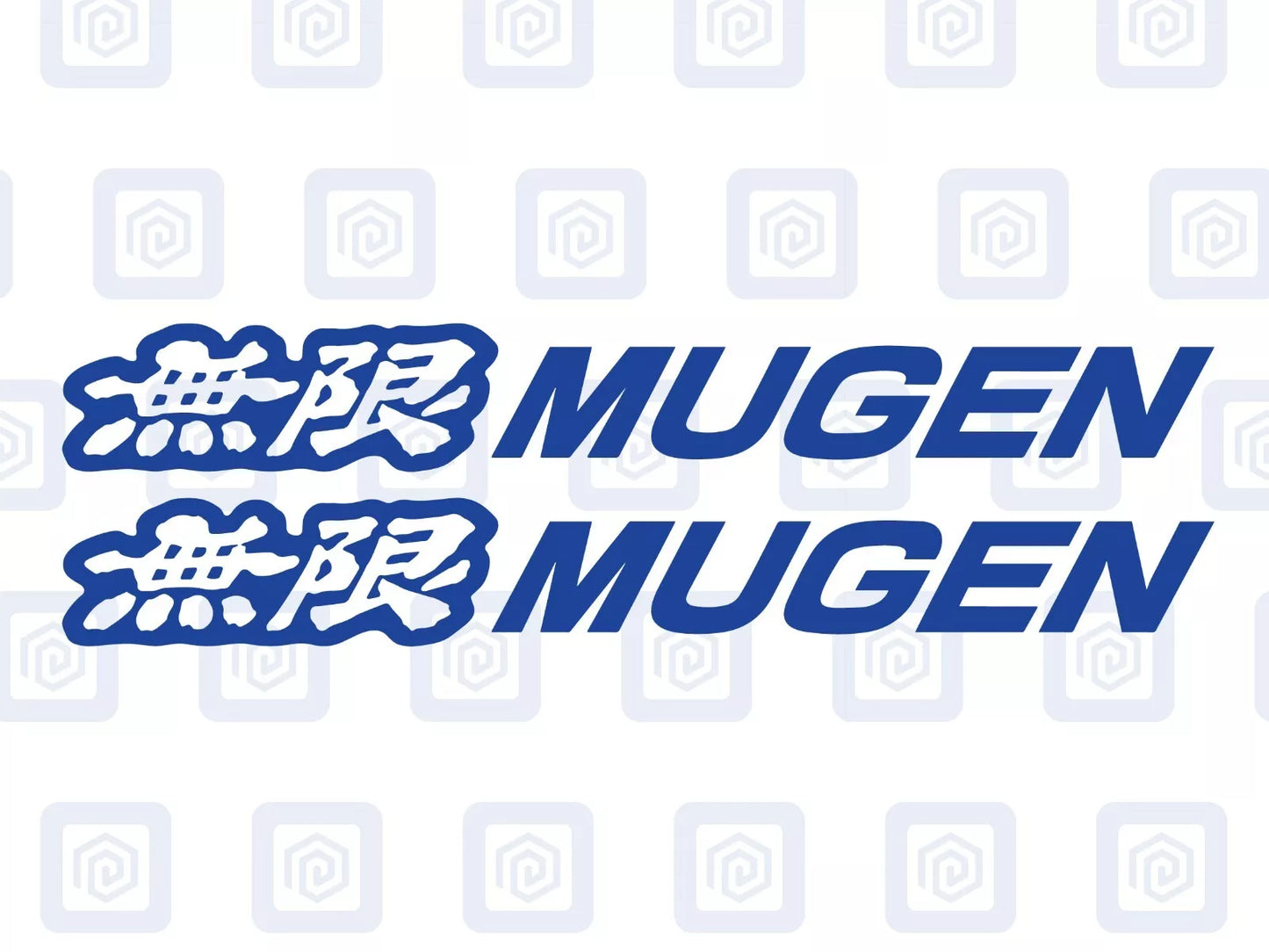 Honda Type R Mugen Side Decal Sticker Logo (set of 2) FN2 EP3 EK Civic Integra