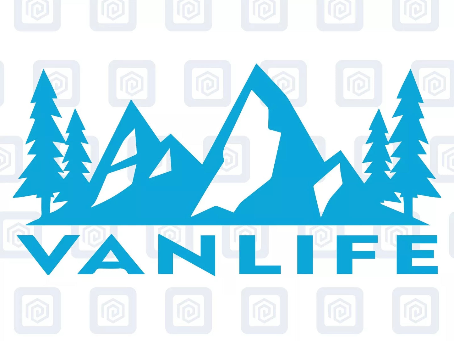 Van Life Single Vinyl Decals For Campervan Motorhome Caravan Sticker Graphic