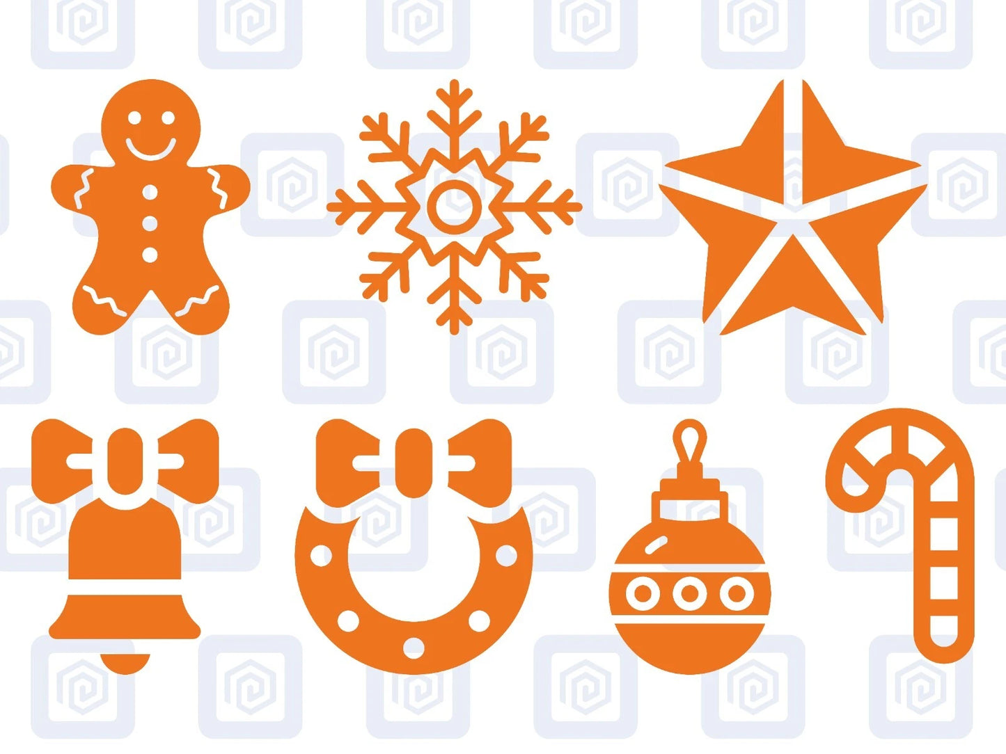 Christmas Sticker Pack Selection Set Special Wall Art Vinyl Wall Decal