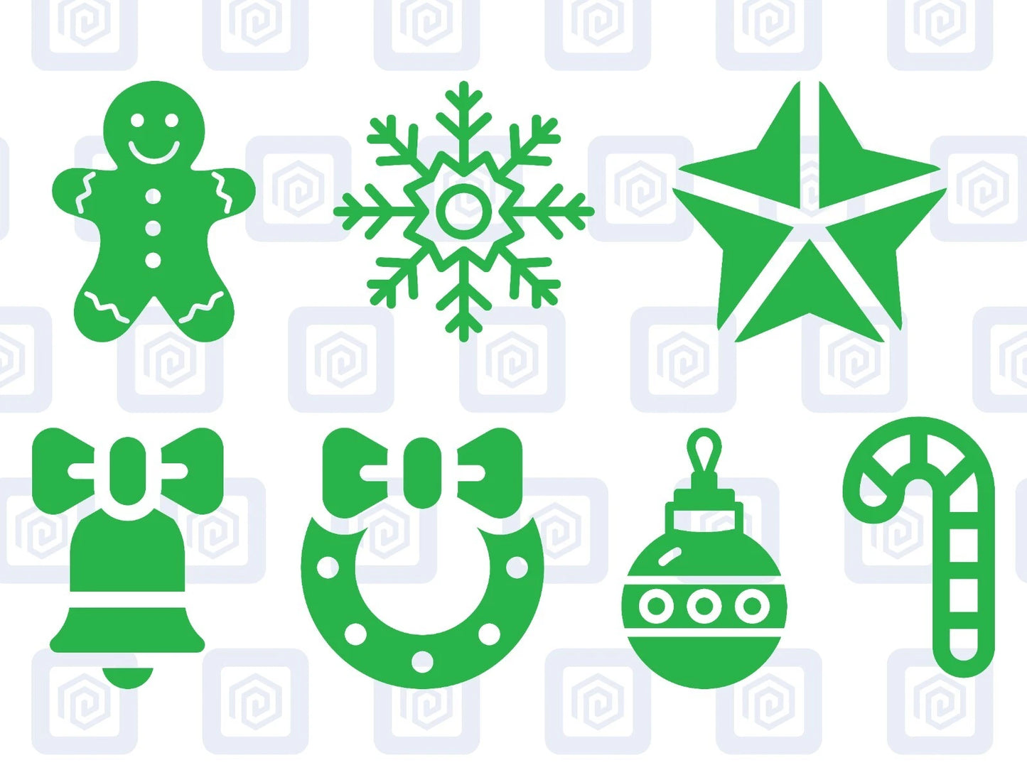Christmas Sticker Pack Selection Set Special Wall Art Vinyl Wall Decal