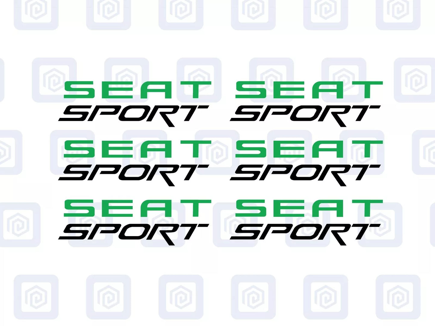 Seat Sport Leon Ibiza Cupra Ateca Brake Caliper Decal Style Stickers - x 6