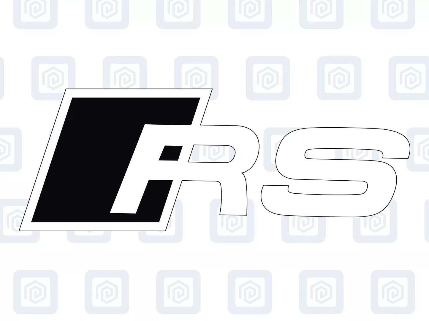 Audi RS Logo Premium Door Sill Decals Stickers A3 A4 A5 S3 S4 S5 RS3 RS4