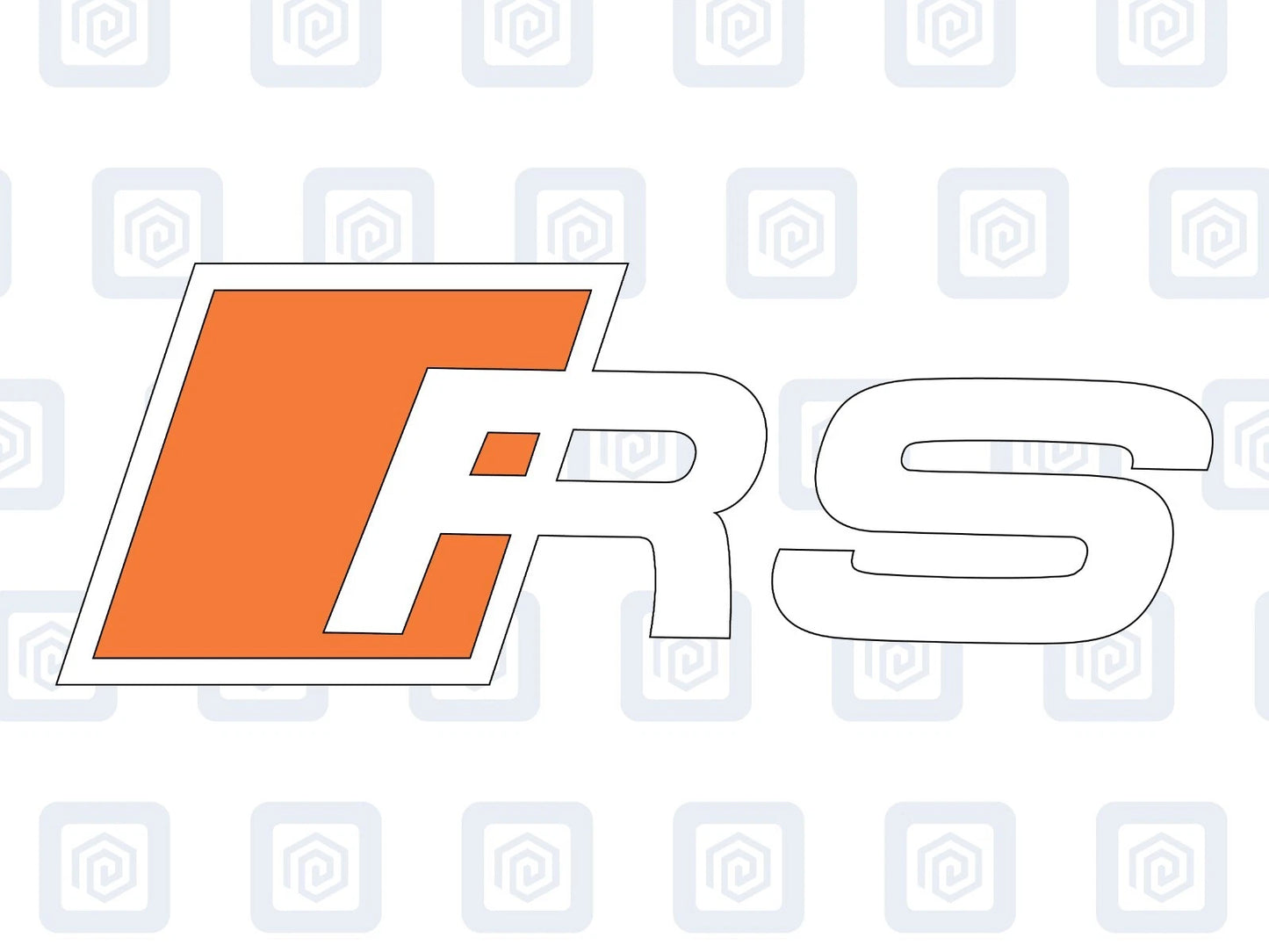 Audi RS Logo Premium Door Sill Decals Stickers A3 A4 A5 S3 S4 S5 RS3 RS4