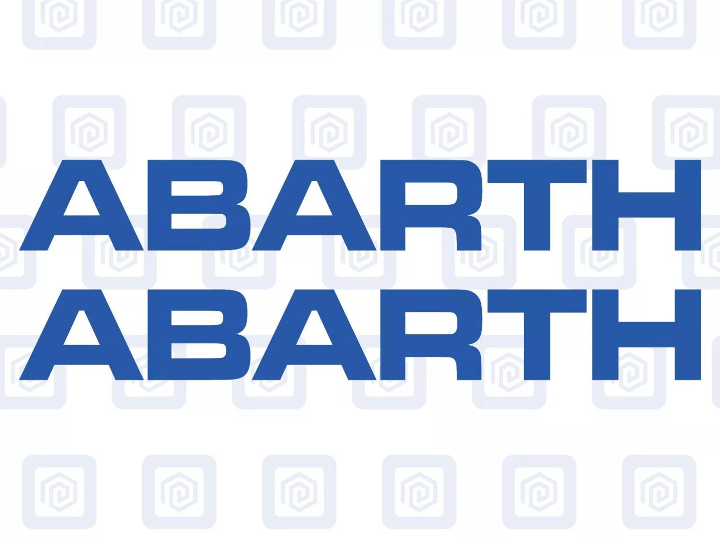 Fiat Abarth 500 595 695 Side Door Decal Sticker (Set of 2) Twin Air Sport Pop