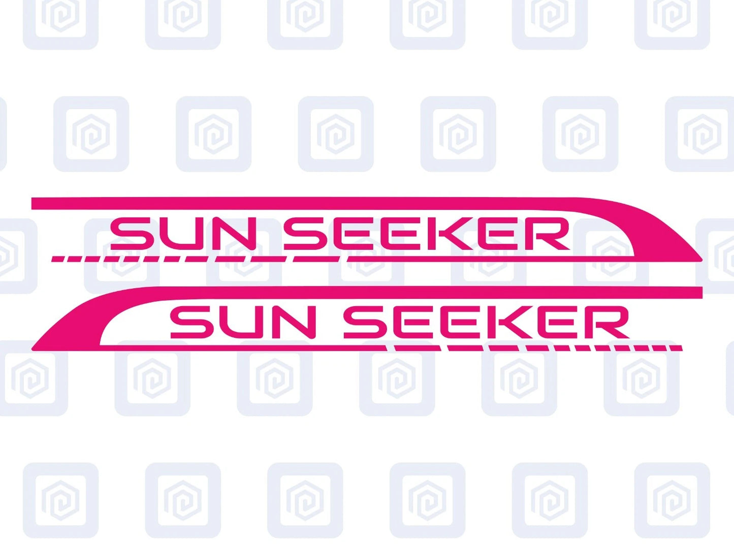 Sun Seeker Side Graphics Vinyl Decal For Camper Van Caravan Motorhome Sticker