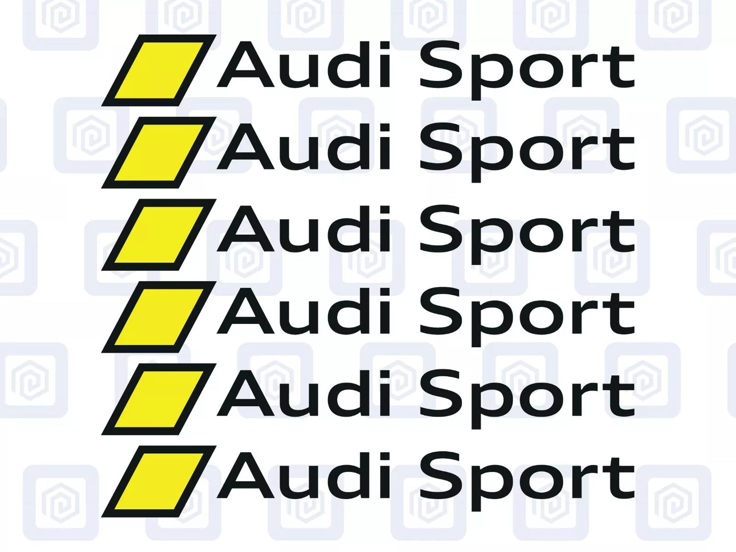 Audi Sport Style Brake Caliper Decals sticker Suitable for A1 A3 A4 A5 A6