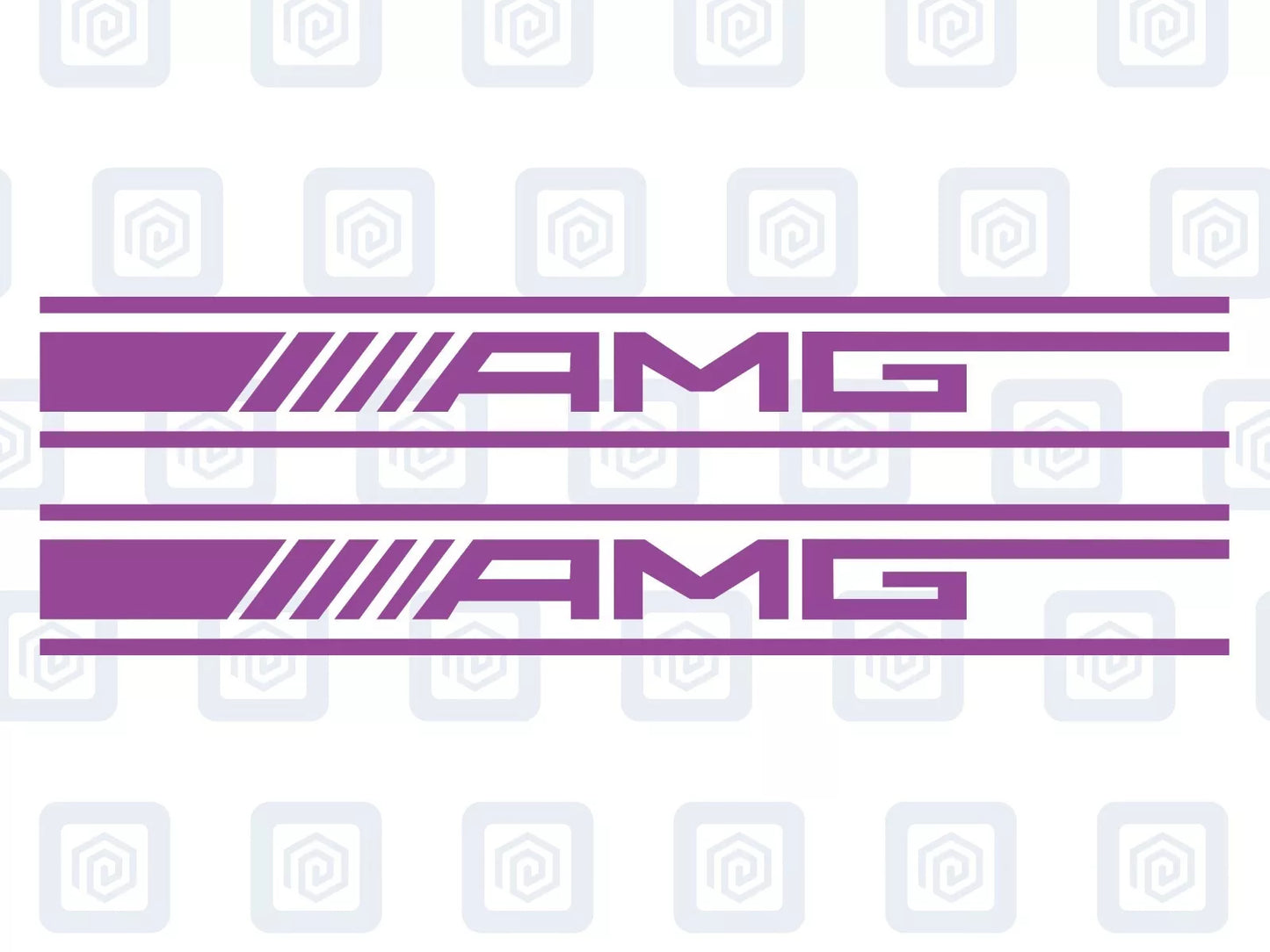 Mercedes A45 Spoiler Style Vinyl Decal Sticker Logo x 2 AMG A B C E S CLASSOpens