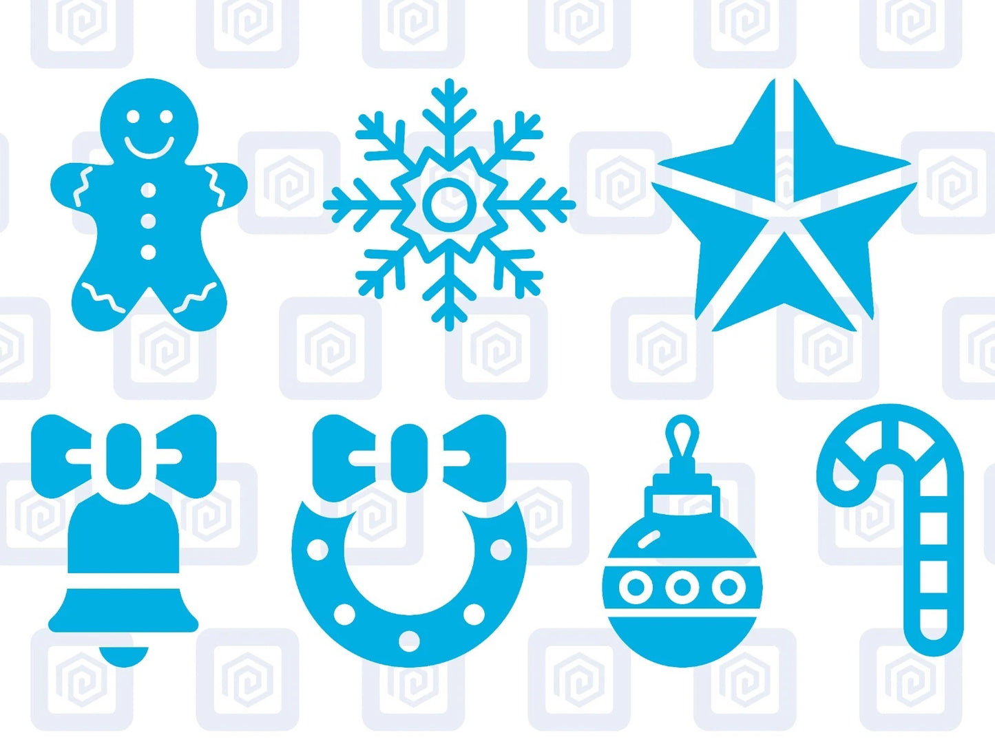 Christmas Sticker Pack Selection Set Special Wall Art Vinyl Wall Decal