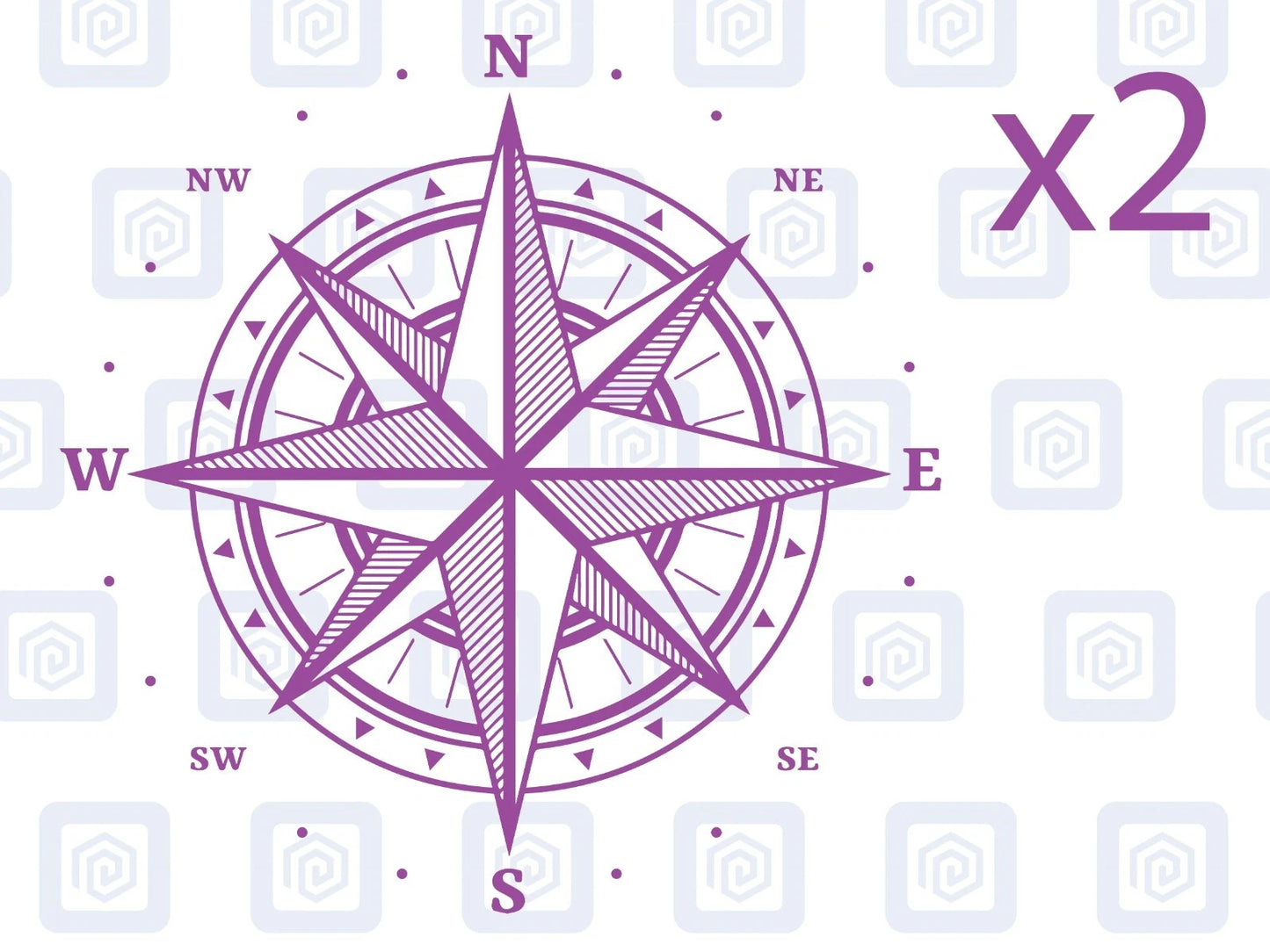 Compass Vinyl Decal For Camper Van Caravan Motorhome Sticker Graphic Campervan