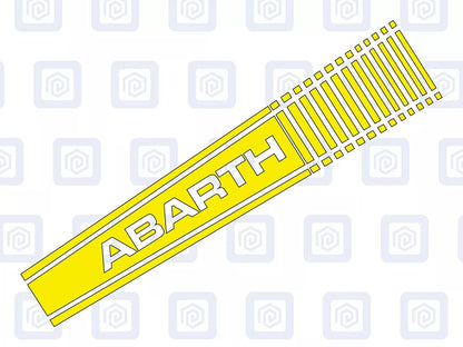 Fiat 500 Abarth 595 695 Bonnet Decal Sticker Stripe EsseEsse Competizione T-Jet