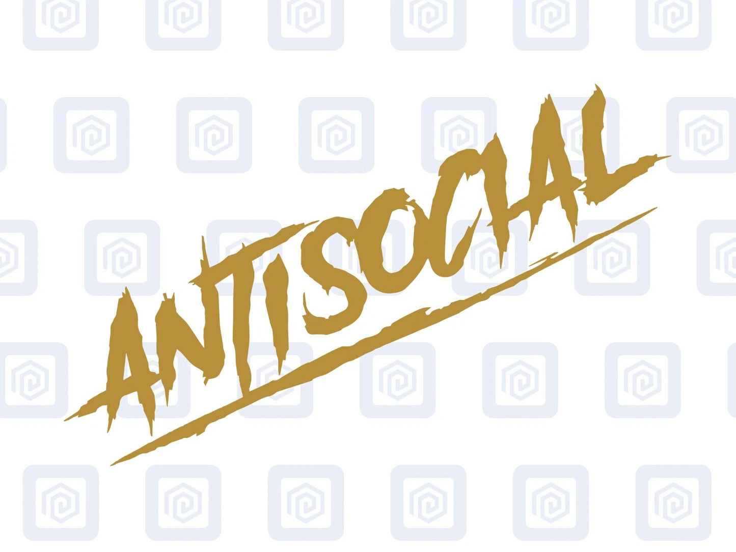 Antisocial Sticker JDM DUB Euro Stance VAG Vinyl Decal Graphic