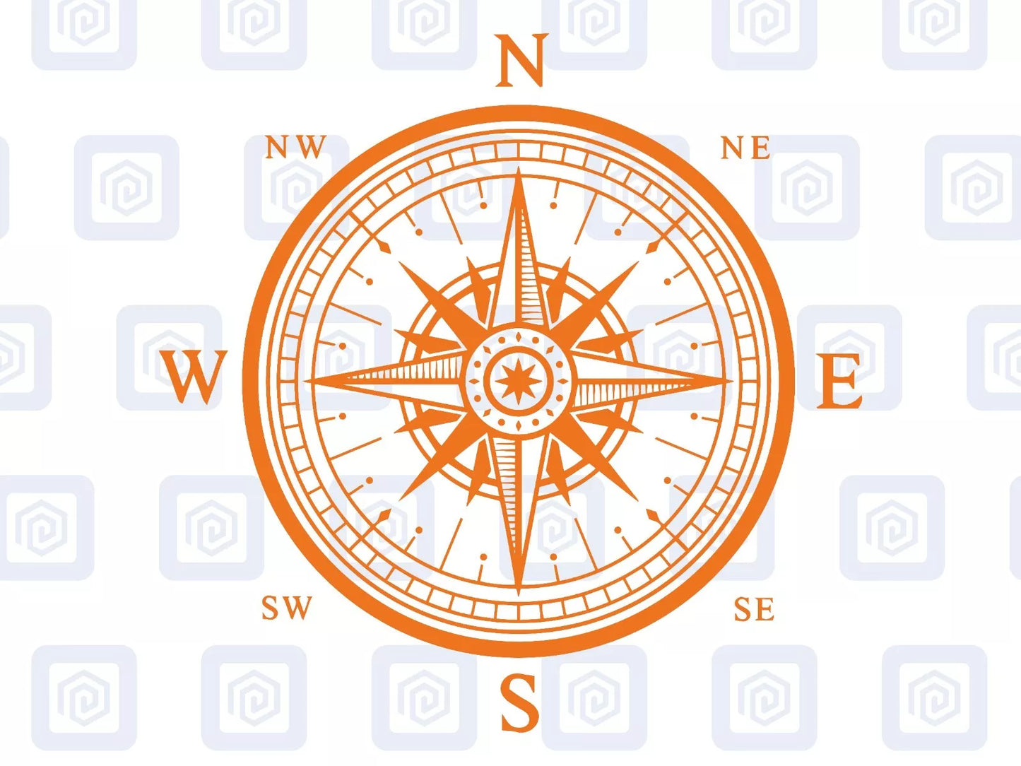 Compass Vinyl Decal For Camper Van Caravan Motorhome Sticker Graphic Campervan