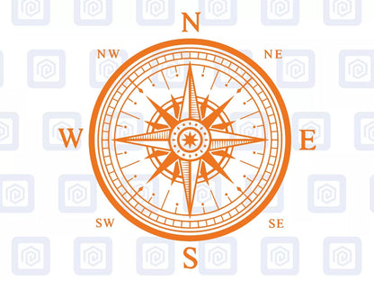 Compass Vinyl Decal For Camper Van Caravan Motorhome Sticker Graphic Campervan