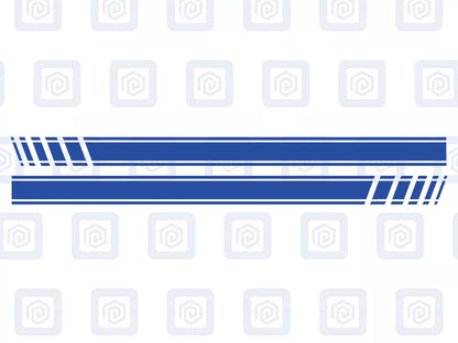 Fiat Abarth 500 595 695 Side Stripe Decal Sticker Pair (Set of 2)