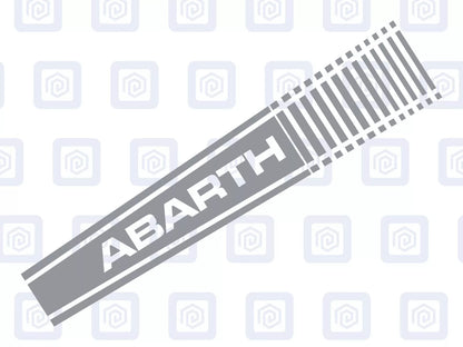 Fiat 500 Abarth 595 695 Bonnet Decal Sticker Stripe EsseEsse Competizione T-Jet