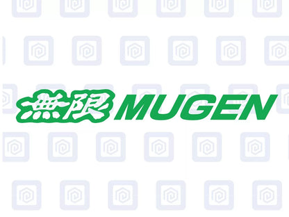 Honda Mugen Window Body Interior Decal Sticker Logo (Set of 2) FN2 EP3 EK