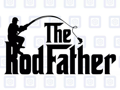 Rod Father Fishing Decal For Camper Van Caravan Motorhome Sticker Campervan