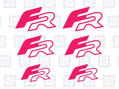 FR Suitable For Leon Ibiza Cupra Ateca Born Brake Caliper Decal Style Stickers