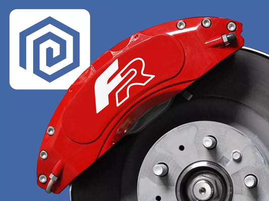 FR Suitable For Leon Ibiza Cupra Ateca Born Brake Caliper Decal Style Stickers