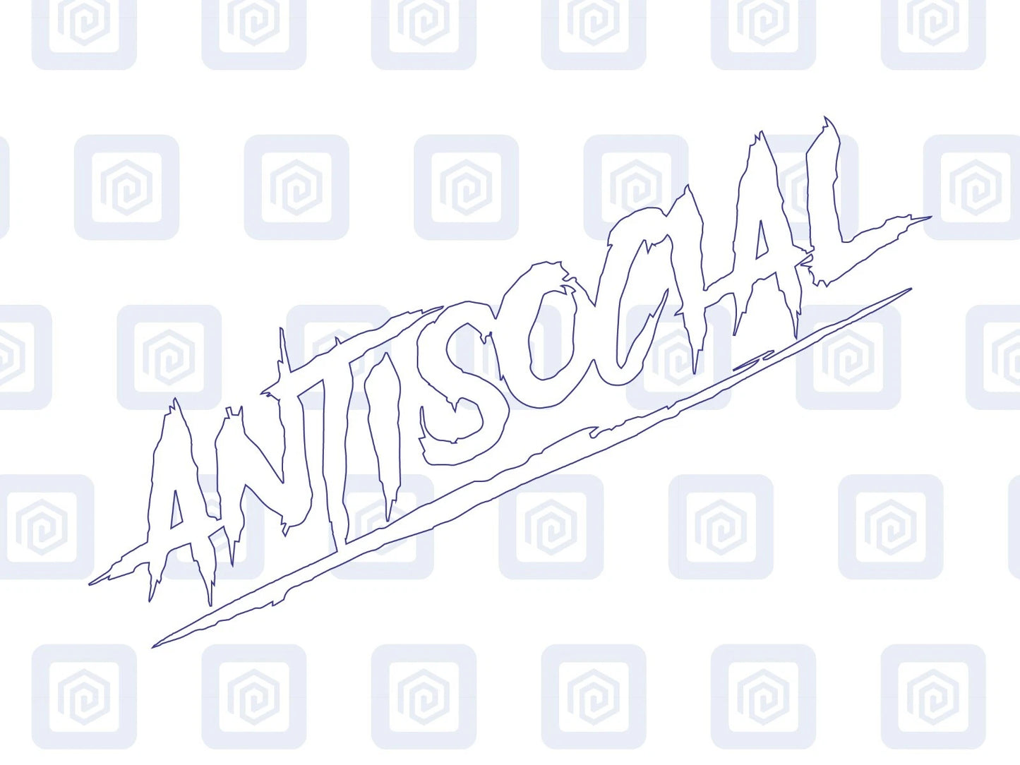 Antisocial Sticker JDM DUB Euro Stance VAG Vinyl Decal Graphic