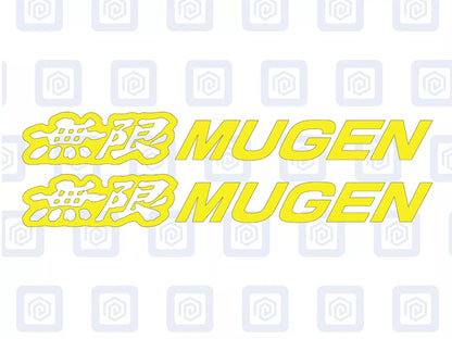 Honda Type R Mugen Side Decal Sticker Logo (set of 2) FN2 EP3 EK Civic Integra