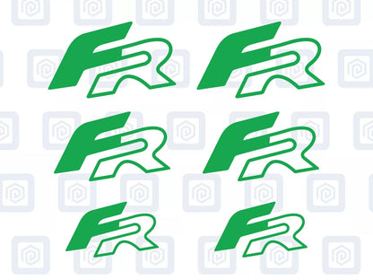 FR Suitable For Leon Ibiza Cupra Ateca Born Brake Caliper Decal Style Stickers