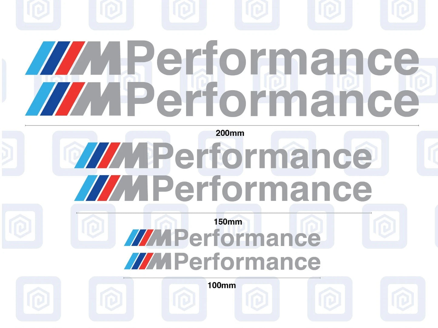 M Performance Sticker Decal Style Sticker FitsM2 M3 M4 M5 M6 Msport MPerformance
