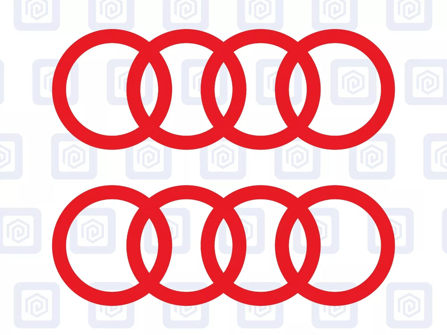 3 Lines Side Skirt Decals Fits A3 A4 A5 A6 TT Vinyl Sticker Pair (set of 2)