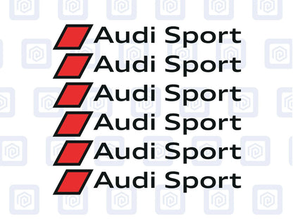 Audi Sport Style Brake Caliper Decals sticker Suitable for A1 A3 A4 A5 A6