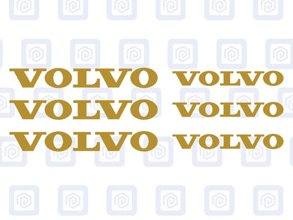 Volvo Brake Caliper Decals Sticker Logos (set of 6) V50 S40 V60 V70 XC70 XC90