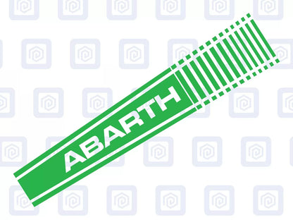 Fiat 500 Abarth 595 695 Bonnet Decal Sticker Stripe EsseEsse Competizione T-Jet